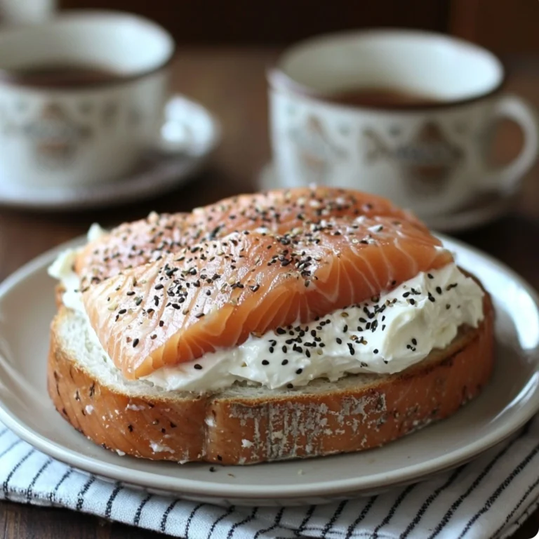 Smoked Salmon with Cream Cheese