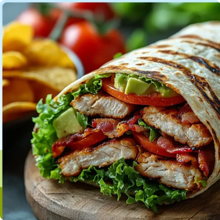 BLT Chicken Wrap