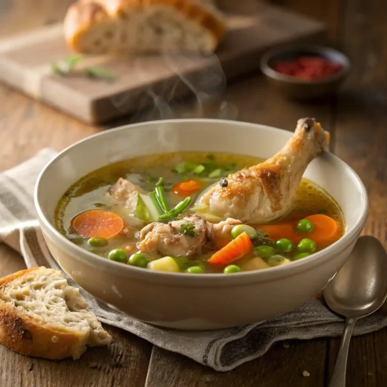 Chicken Soup with Drumsticks