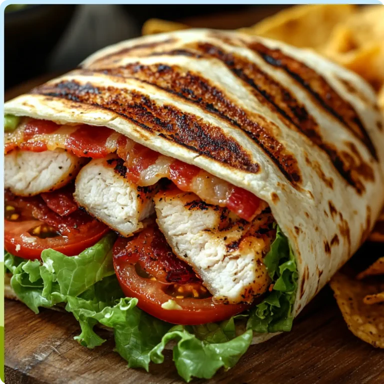 The BLT Chicken Wrap