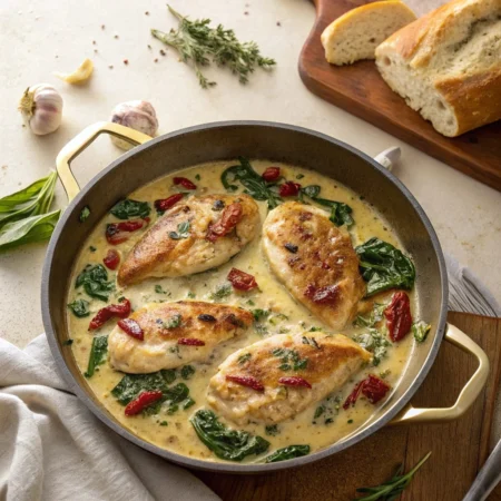 Creamy Tuscan Garlic Chicken