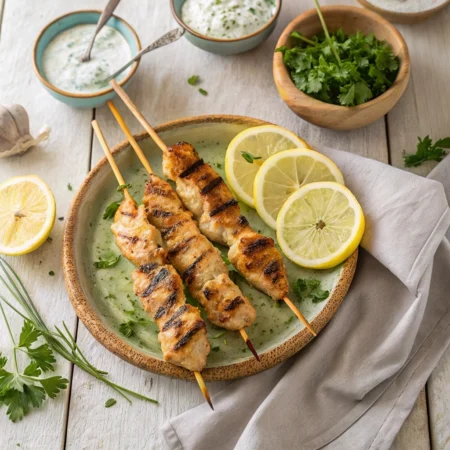 Grilled Mediterranean Lemon Herb Chicken