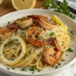 garlic shrimp pasta